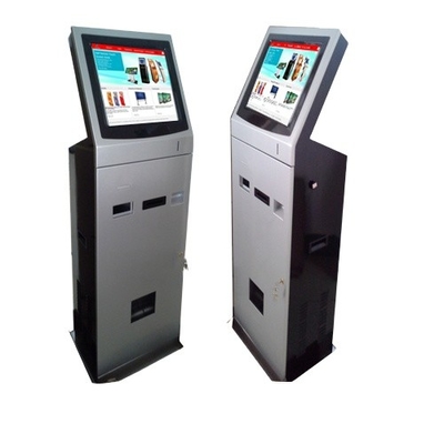 Android SAW Multi Touch Screen Kiosk AC110V-240V พร้อมเครื่องพิมพ์