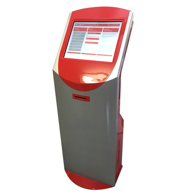 Android SAW Multi Touch Screen Kiosk AC110V-240V พร้อมเครื่องพิมพ์