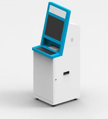 จอภาพ LCD TFT A4 เครื่องพิมพ์ Kiosk บริการตนเอง ตู้ชำระเงินสด หลักฐานการก่อกวน