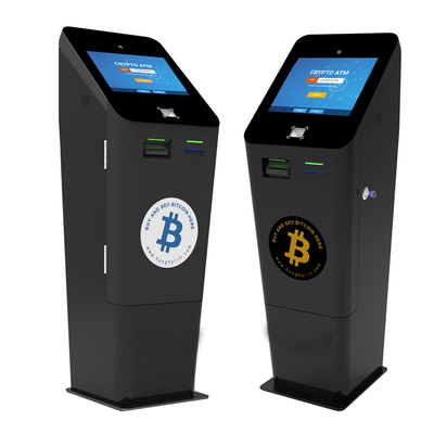 เครื่อง ATM BTC แบบทางเดียวสองทาง เงินสด 2 Bitcoin Atm สำหรับสถานีรถไฟ