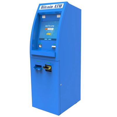 เครื่อง ATM Bitcoin แบบสองทิศทางขนาด 19 นิ้วพร้อมตู้ชำระบิลซอฟต์แวร์หรือ Crypto ATM