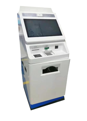 ตู้ชำระเงินแบบบริการตนเอง CCC, A4 Laser Printing ATM Banking Machine